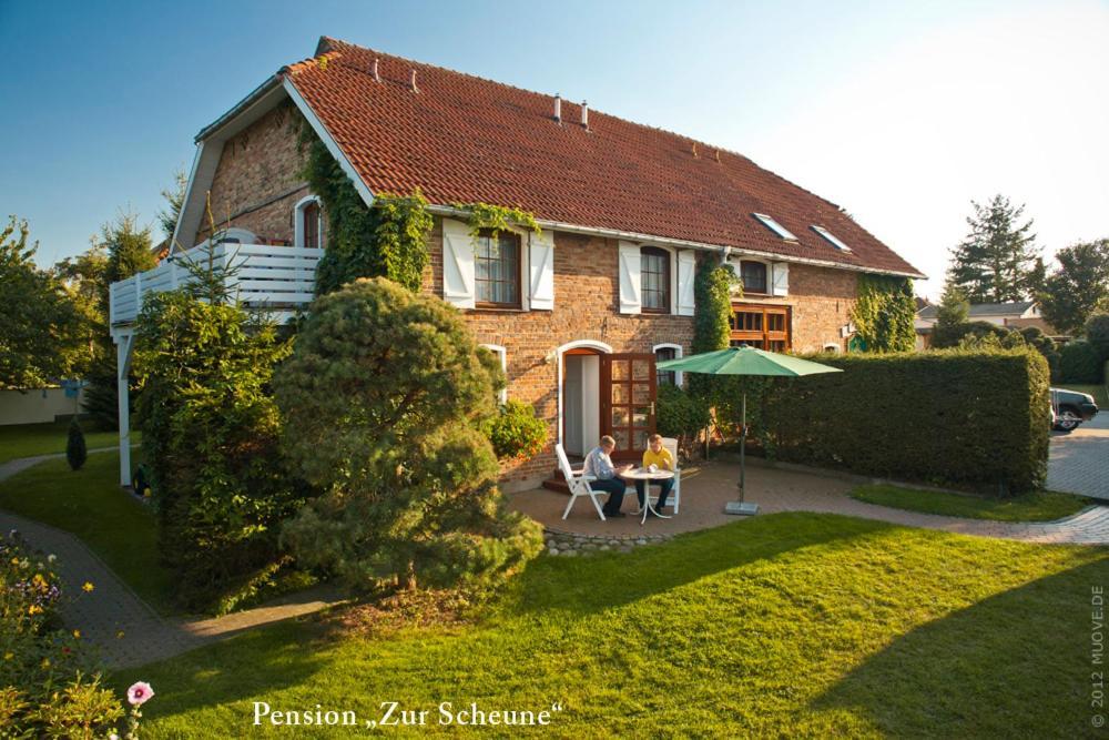 Pension Zur Scheune Plau am See Buitenkant foto
